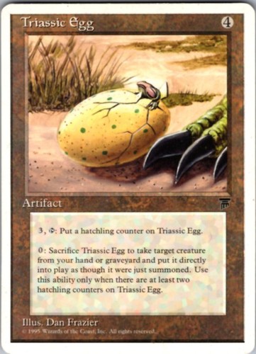 Triassic egg rare - egg, chronicles